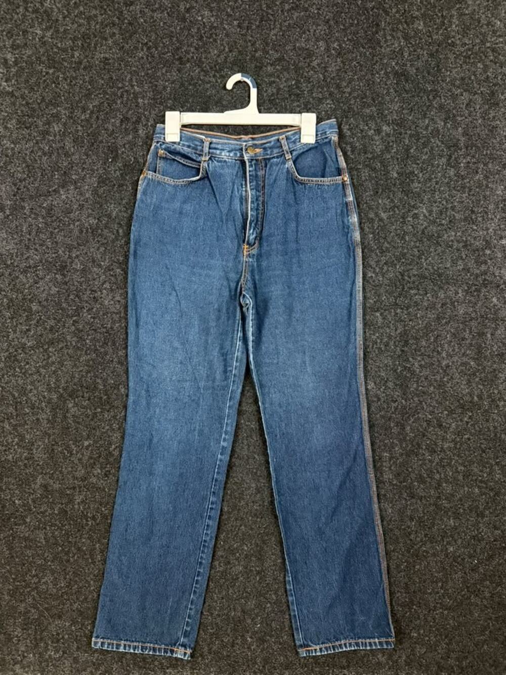 Vintage P.S. Gitano Women's Jeans Size 14 Regular Blue High Rise Mom 90s